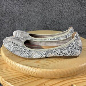 Born Snakeskin Patterned Flats